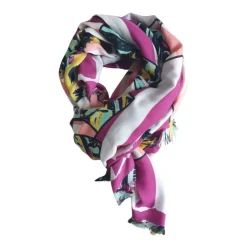 Kenzo Tørklæder*Pashmina Modal Silke Stola Multifarvet