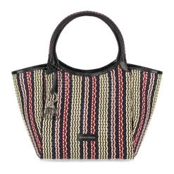 Emporio Armani Indkøbstasker*Vævet Indkøbstaske med EA Logo Multifarvet