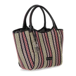 Emporio Armani Indkøbstasker*Vævet Indkøbstaske med EA Logo Multifarvet