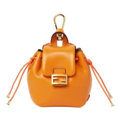 Fendi Tilbehør Til Tasker*Nano Backpack Charm Orange