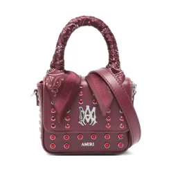 Amiri Bæltetasker*Nano MA Stud Bag Lilla