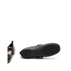 PINKO Ballerina Sko*Nappa Læder Ballerina Sko Sort