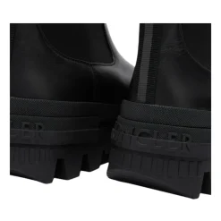 Moncler Chelsea Boots*Neue Chelsea High Støvler Sort