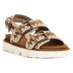 Mou Sandaler*New Bio Sandal Brun