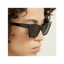 Saint Laurent Solbriller*New Wave SL 276 Solbriller Sort