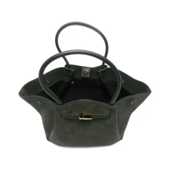 DeMellier Indkøbstasker*New York Suede Tote Grøn