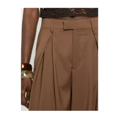 Berwick Bukser*Nina Pleat Bukser Brun