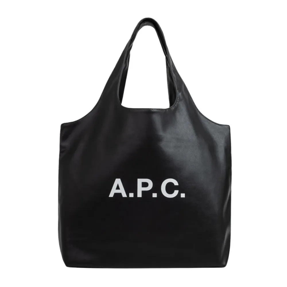 A.P.C. Indkøbstasker*Ninon Tote Bag i Sort