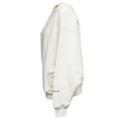 DEPARTMENT FIVE Sweatshirts*Non-brushed Crewneck Sweatshirt Hvid