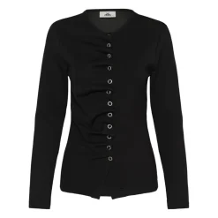 Karen by Simonsen Striktrøjer & Sweatere*NoraKB Cardigan Sort