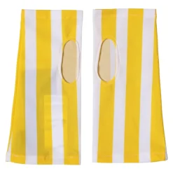 Dolce & Gabbana Handsker*Nylon Fingerløse Handsker i Håndledslængde Gul