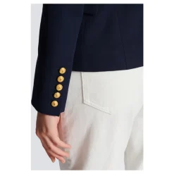 Balmain Jakker*One-button Wool Blazer Blå