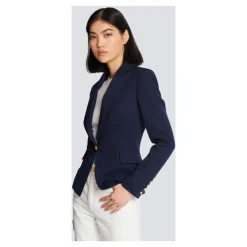 Balmain Jakker*One-button Wool Blazer Blå