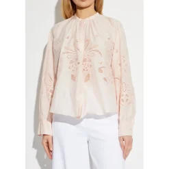 Forte Forte Bluser & Skjorter*Openwork Top Pink