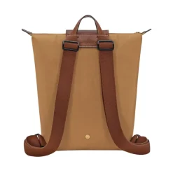 Longchamp Rygsække*Original Foldbar Rygsæk med Klap og Trykknap Brun