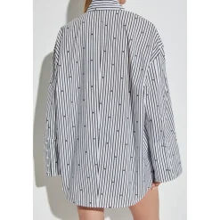 ROTATE Birger Christensen Bluser & Skjorter*Oversize skjorte Hvid