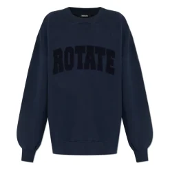 ROTATE Birger Christensen Sweatshirts|Striktrøjer & Sweatere*Oversize Sweatshirt Blå