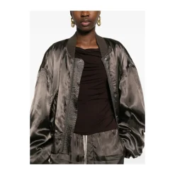 Rick Owens Jakker*Oversized Bomber Jakke Brun