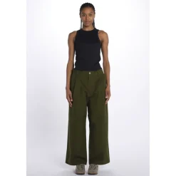 Sofie D'hoore Bukser*Pantalone Over Con Pences Grøn