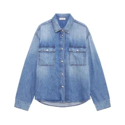 Anine Bing Bluser & Skjorter*Paxton Shirt Blå