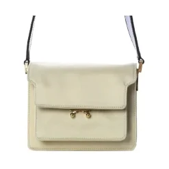 Marni Skuldertasker*Perle Skuldertaske Hvid