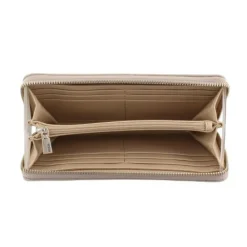 Guess Punge & Kortholder*Phoebe Large Zip-Around Wallet Beige