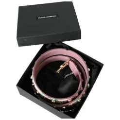 Dolce & Gabbana Tilbehør Til Tasker*Floral Skuldertaske Tilbehør Pink