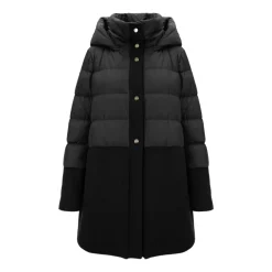 Herno Frakker*Piumino Bottone Automatico Sort