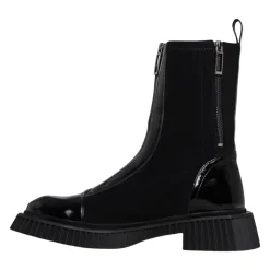 Cesare Gaspari Chelsea Boots*Platform Chelsea Boots Sort