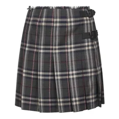 Burberry Nederdele*Plisseret Nederdel Grå