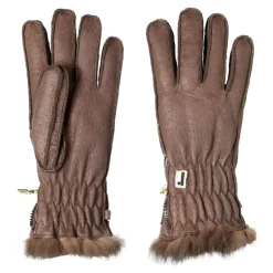 Restelli Guanti Handsker*269/PO Peccary Ski Glove Brun