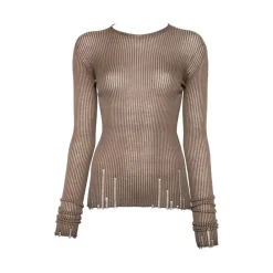 UMA WANG Striktrøjer & Sweatere*Polka Dot Sweater Brun