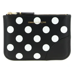 Comme des Garçons Tilbehør Til Tasker*Polka Dots Printet Kortholder Multifarvet