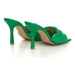 Bottega Veneta Stiletter*Polstret Sandal Grøn