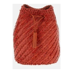 Dragon Diffusion Skuldertasker*PomPom Double Jump Bucket Bag Orange