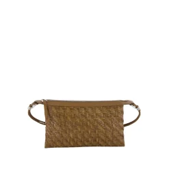 Benedetta Bruzziches Skuldertasker*Pondy Læder Crossbody Taske Brun