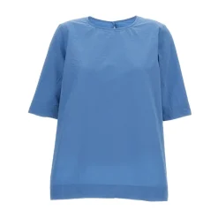 Casey Casey Bluser & Skjorter*Poplin T-shirt Blå