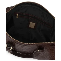 Kazar Laptop Tasker*Præget læder computertaske Brun