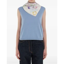 Ferragamo Tørklæder*Printed Silk Foulard Multifarvet