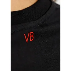 Victoria Beckham T-Shirts*Printed T-Shirt Sort