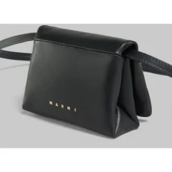 Marni Skuldertasker*Prisma Mini Pochette Skuldertaske Sort