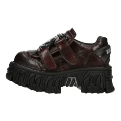 New Rock Snøresko*Pulik Rød