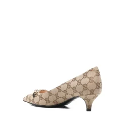 Gucci Pumps|Stiletter*Pumps med Horsebit Beige