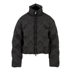 Duvetica Jakker*Quilted Front Zip Jakke Sort