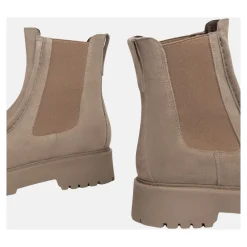 Nerogiardini Chelsea Boots*Quiltede Chelsea-støvler til kvinder Beige