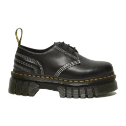 Dr. Martens Snøresko*Quiltede Platform Sko Sort