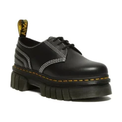 Dr. Martens Snøresko*Quiltede Platform Sko Sort