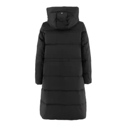 Duno Frakker*Quiltet hættejakke til alsidig komfort Sort