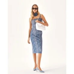 Kazar Skuldertasker*Quiltet skulderkæde håndtaske Hvid