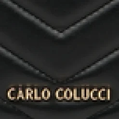 Carlo Colucci Toilettasker*Quiltet Kosmetikpose Sort